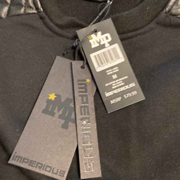 IMP Man Shirt Imperious size M brand new with tags color black - Picture 9 of 12